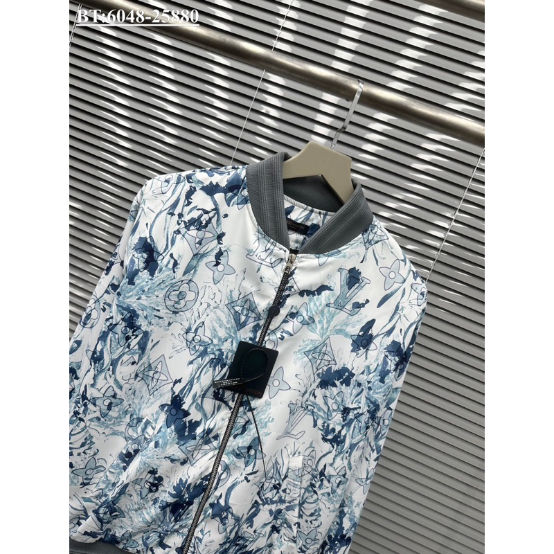 Áo khoác bomber L.V hottrend bản vải gió 3D bản SUPPER hàng QC cao cấp