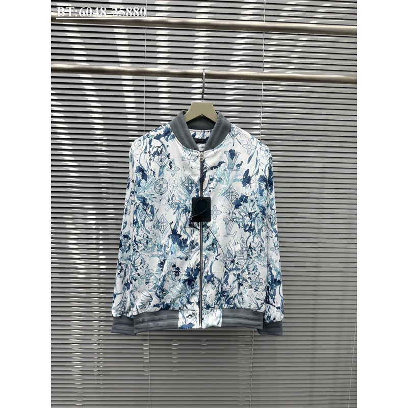 Áo khoác bomber L.V hottrend bản vải gió 3D bản SUPPER hàng QC cao cấp