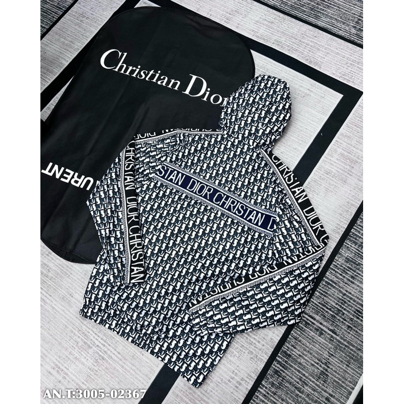 Áo khoác gió DI.OR có mũ bản SUPPER hàng QC cao cấp