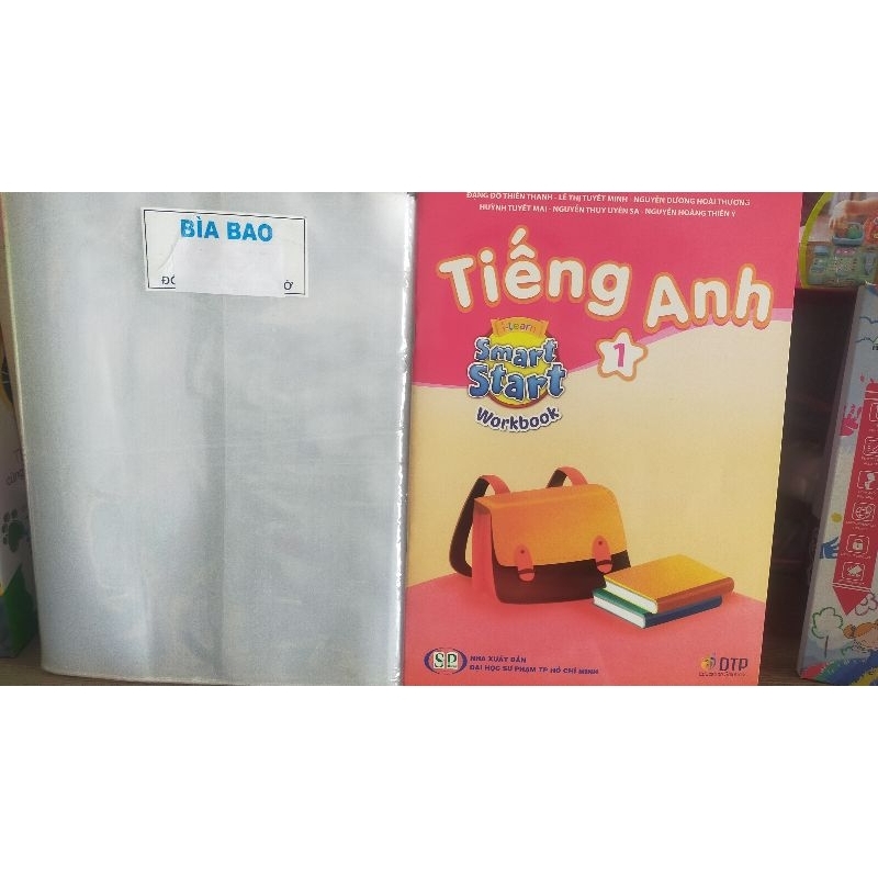 Bìa Bao + Tieng Anh Smart Star  Lớp 1