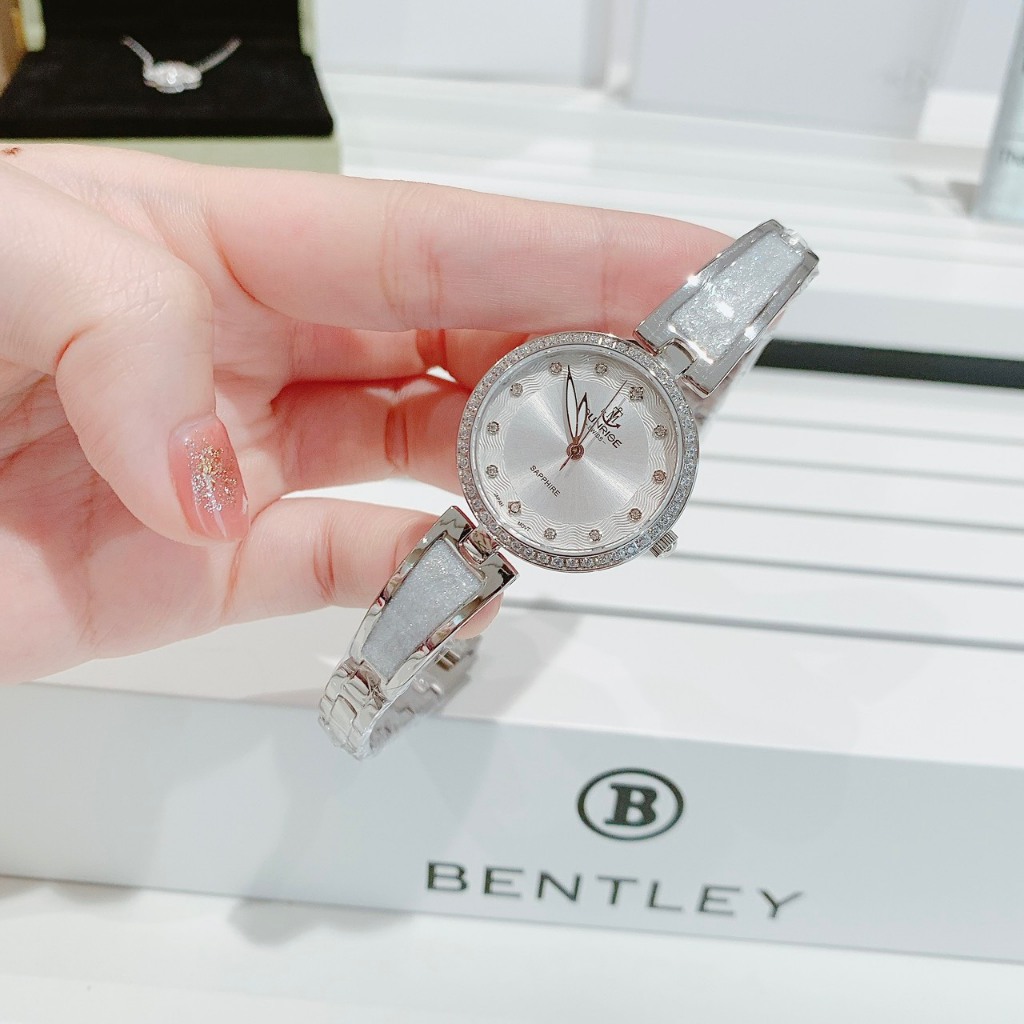 Đồng hồ nữ SUNRISE 9022 full hộp, thẻ chính hãng, Kính Sapphire chống xước