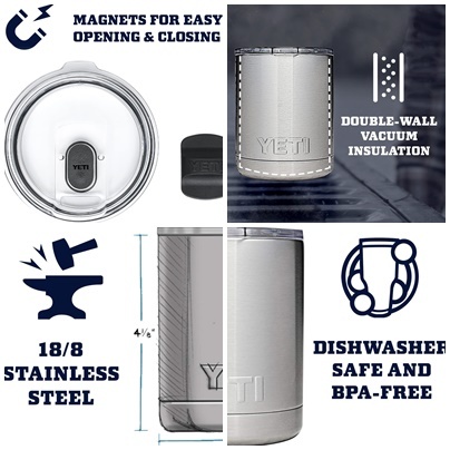 Ly giữ nhiệt Yeti 10oz 295ml