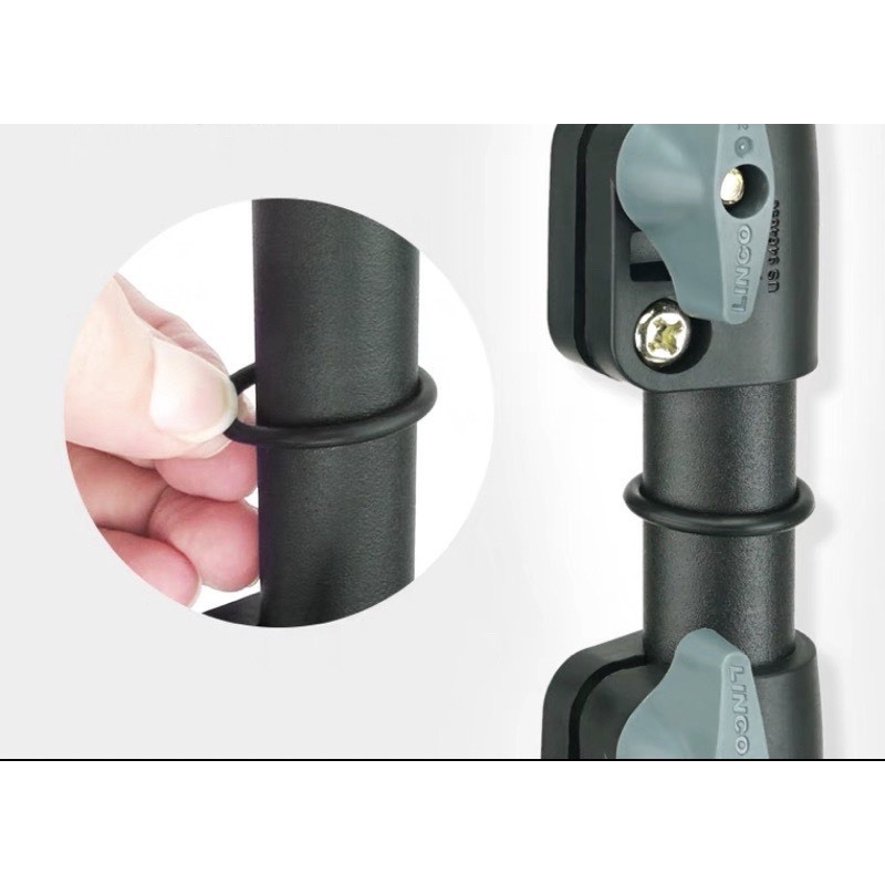 Gậy livestream Linco, giá đỡ điện thoại, quay tiktok ,quay video, chụp ảnh, chân đỡ đèn 3 chân bằng sắt dài 2m1