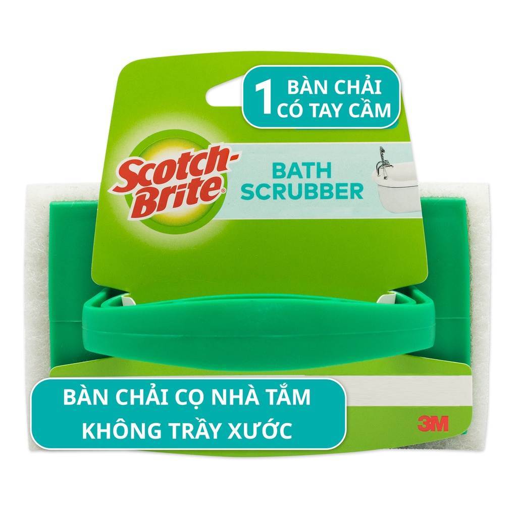 BÀN CHẢI CỌ NHÀ TẮM SCOTCH-BRITE™ KHÔNG TRẦY XƯỚC 7723, MÀU TRẮNG VÀ XANH