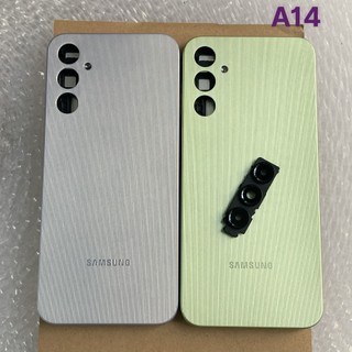 Bộ vỏ samsung A14 zin kèm kính camera, nút bấm