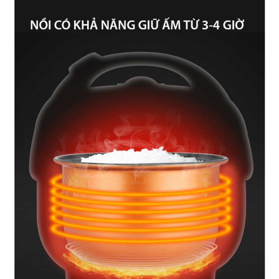 Nồi cơm điện đa năng, nồi cơm điện mini  dung tích 1L, 1,2L, 1,8L giữ ấm thông minh GODWELL