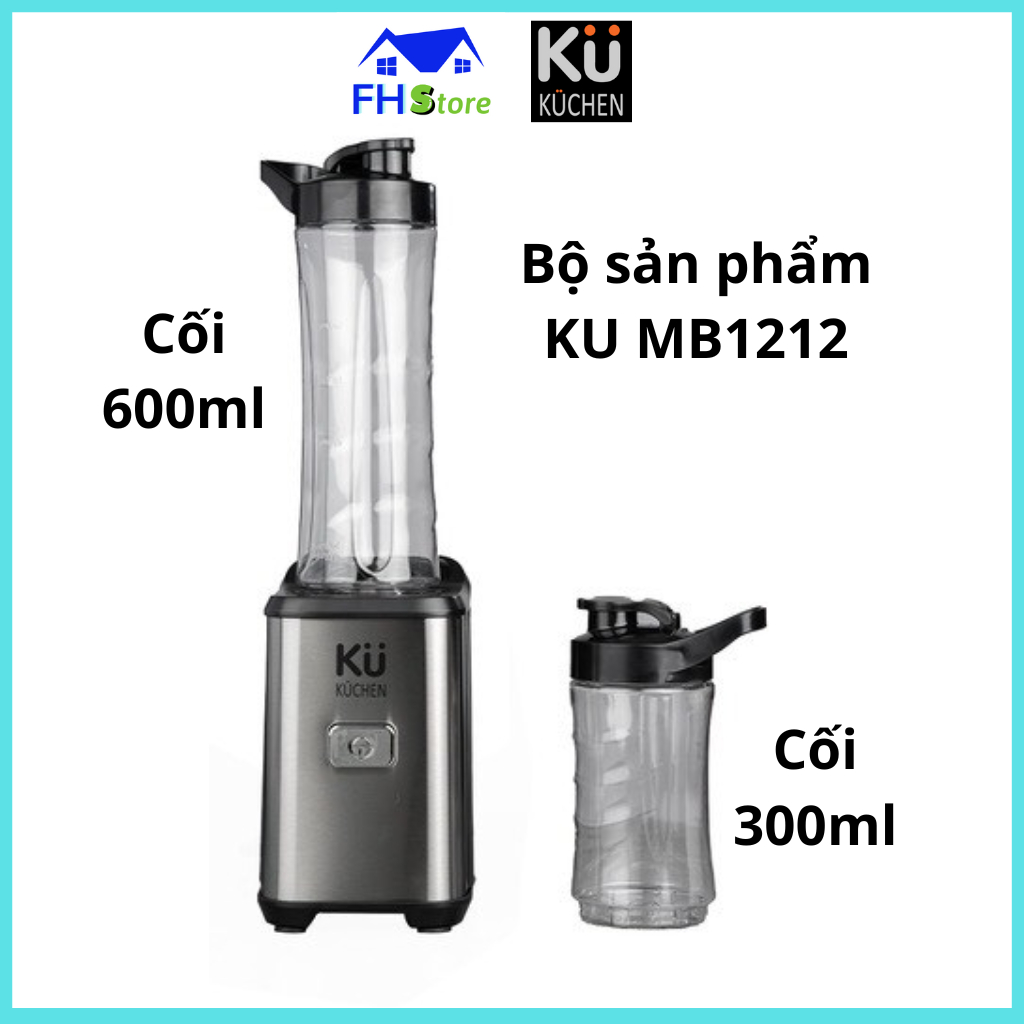 Máy xay sinh tố mini cao cấp Kuchen KU MB1212 bảo hành 24 tháng