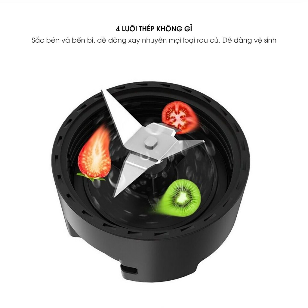 Máy xay sinh tố mini cao cấp Kuchen KU MB1212 bảo hành 24 tháng