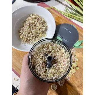 Máy xay tỏi ớt mini - hàng chính hãng lock and lock