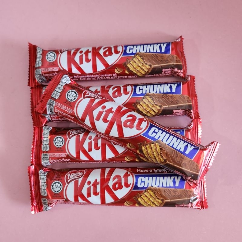 Combo 5 Que kẹo kitkat Thái 38g