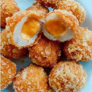 Viên hải sản cam sốt mayyone khay 500gr