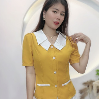 COM6- ÁO COMPLE CÔNG SỞ TRẺ TRUNG