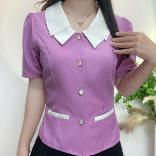 COM6- ÁO COMPLE CÔNG SỞ TRẺ TRUNG