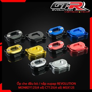 [Chính hãng] Ốp che đầu bò / nắp xupap REVOLUTION MONKEY125(4 số) CT125(4 số) MSX125