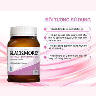 Tinh Dầu Hoa Anh Thảo EVENING PRIMORSE OIL BLACKMORES Giúp Đẹp Da