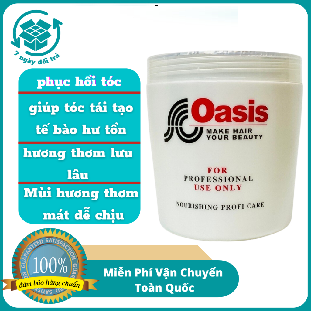Kem ủ tóc Huige oasis hương nước hoa dùng tại nhà xả tóc