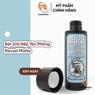 Bột rắc tạo phồng cấu trúc tóc reuzel matte texture powder độ bóng mờ, mùi nước hoa