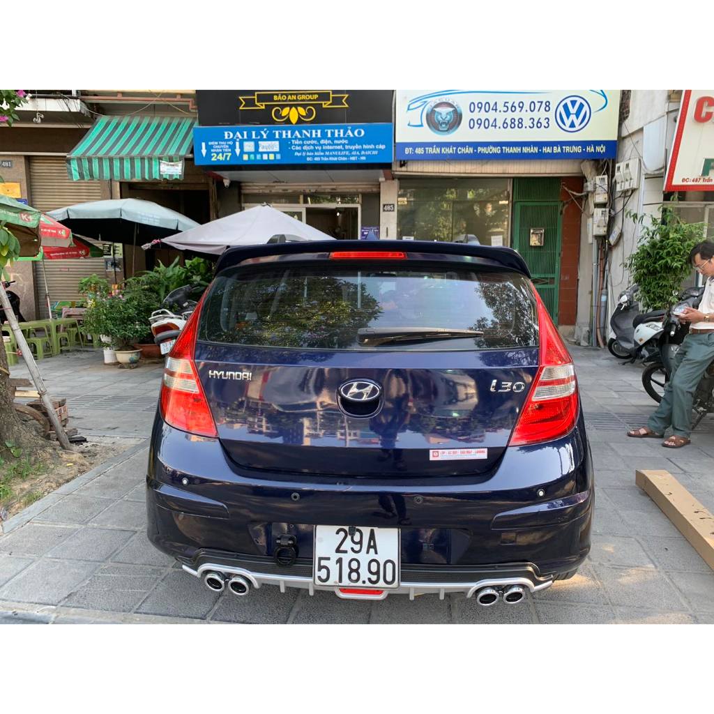 Siêu Rẻ Đuôi gió liền cốp và đuôi gió thể thao hatchback cho các đời xe i30