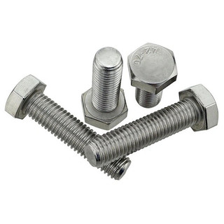 Combo bulong lục giác ngoài inox 304 m4 m5 m6 m8 10 con, ốc lục giác inox