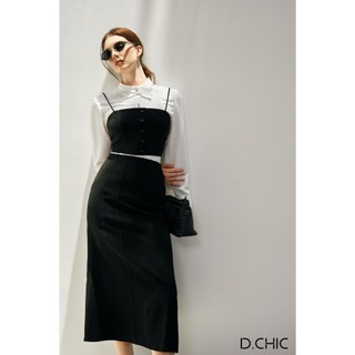 Áo 2 dây croptop 1 hàng cúc d.chic ms: 1822317