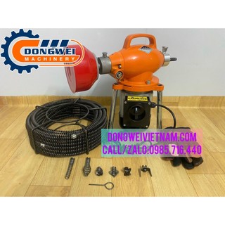 Sẽ Máy thông tắc cống GQ80 công suất 900w - rất phù hợp thông tắc các hộ gia đinh