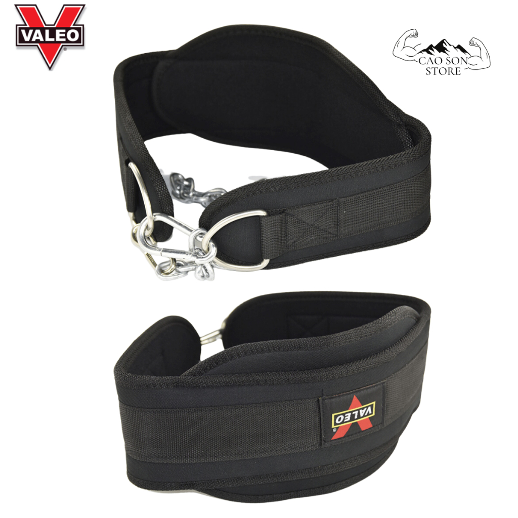 Đai Xích Treo Tạ VALEO Cho Các Bài Hít Xà Đơn (Pull-up) Và Xà Kép (Dip) Dip Belt VALEO Model: 48-9
