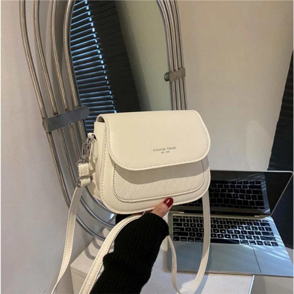 Túi xách nữ hộp vuông dây da đeo chéo chắc chắn mã q97