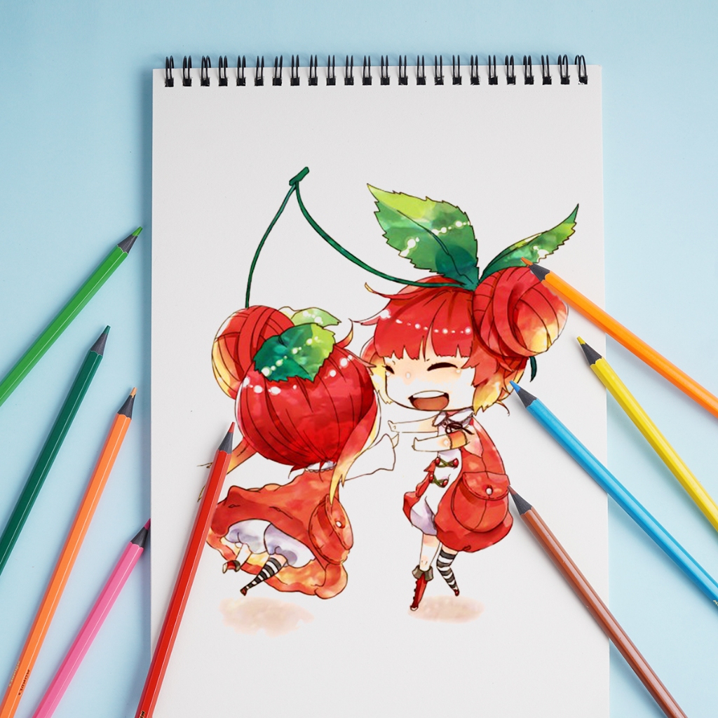 Bút Chì Màu MONDEZ 24 Màu, Chất Liệu Cao Cấp, An Toàn Cho Bé M40003