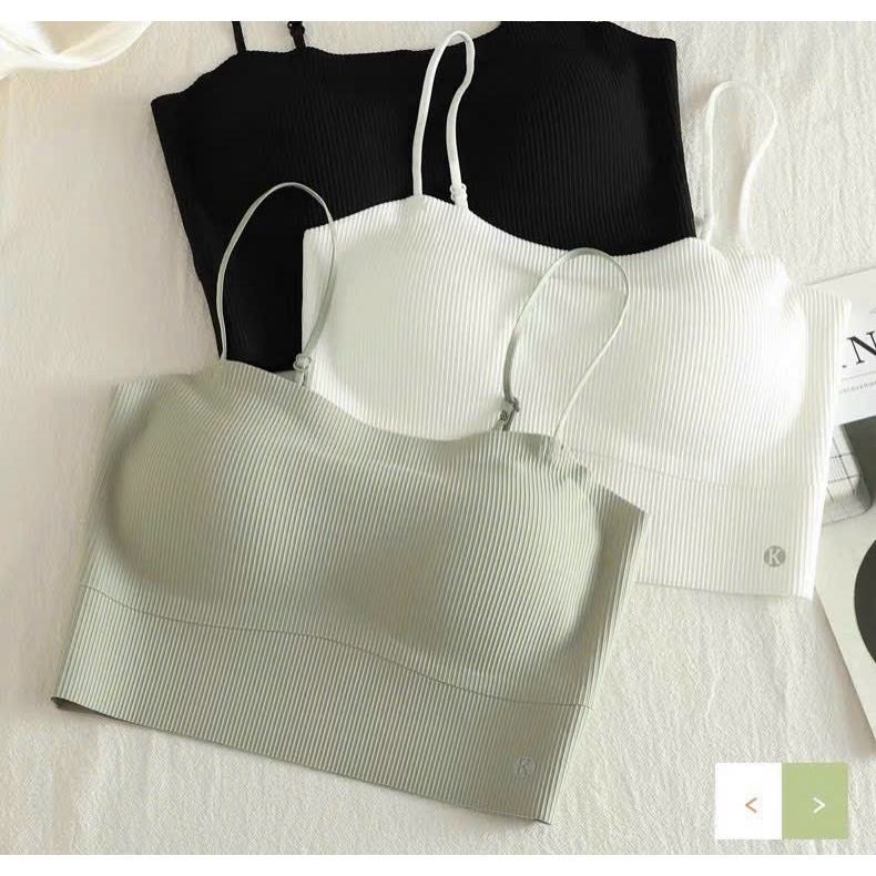 Áo bra 2 dây có đệm mút ngực