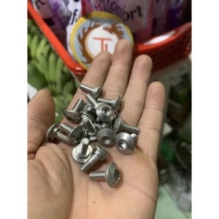 Ốc 5ly inox lục giác dù