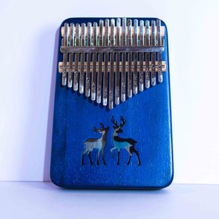 Đàn Kalimba Cặp Tuần Lộc Xanh - Tặng Full Phụ Kiện - Giáo Trình Tự Học