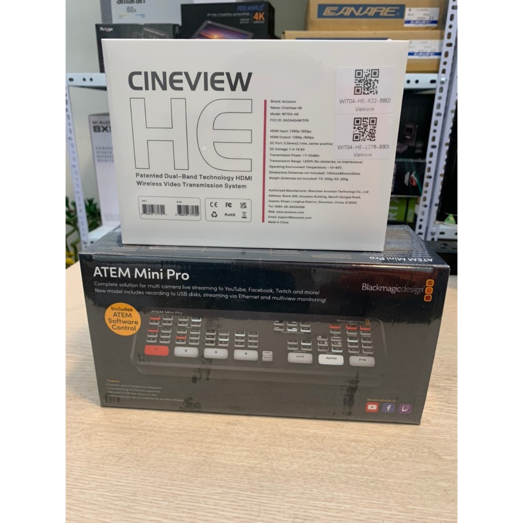 Bộ phát video không dây Accsoon CineView HE