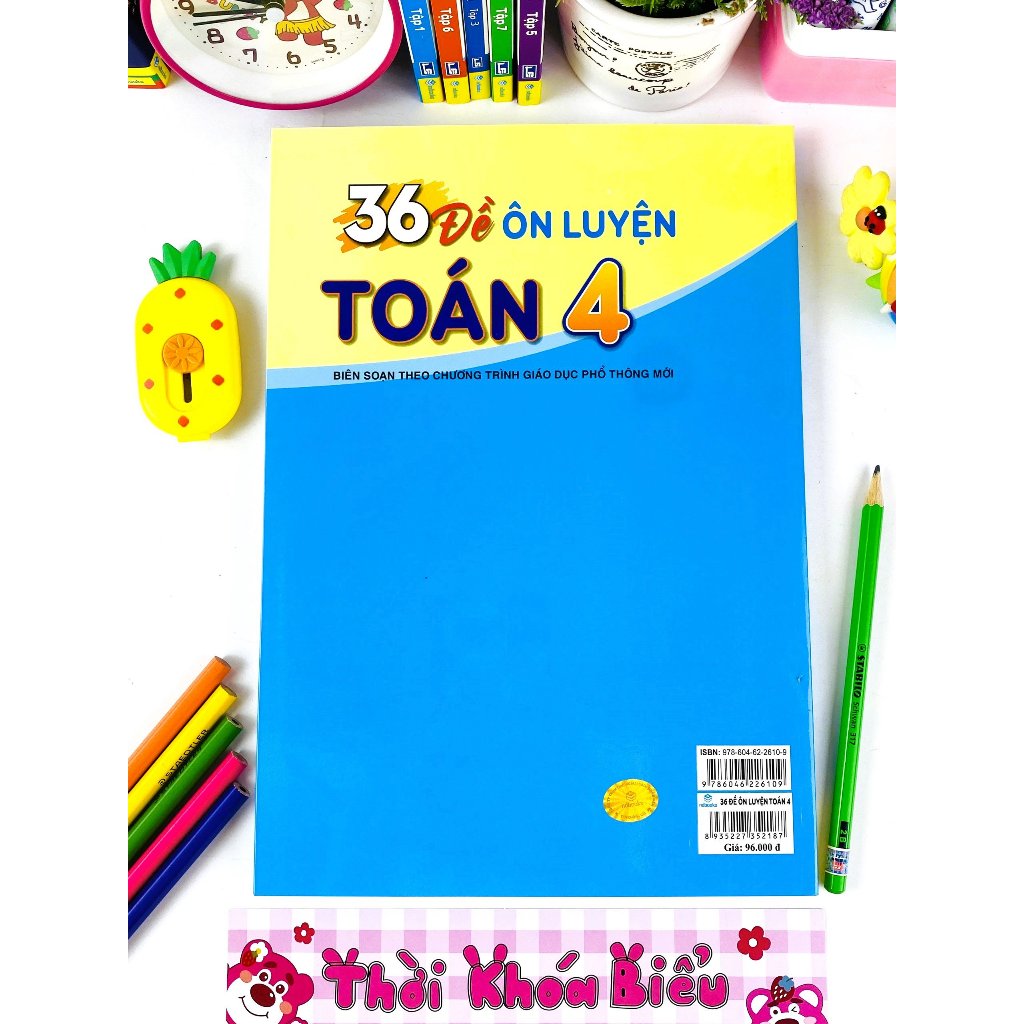 Sách - 36 Đề Ôn Luyện Toán 4 - Biên soạn theo chương trình GDPT mới - ndbooks