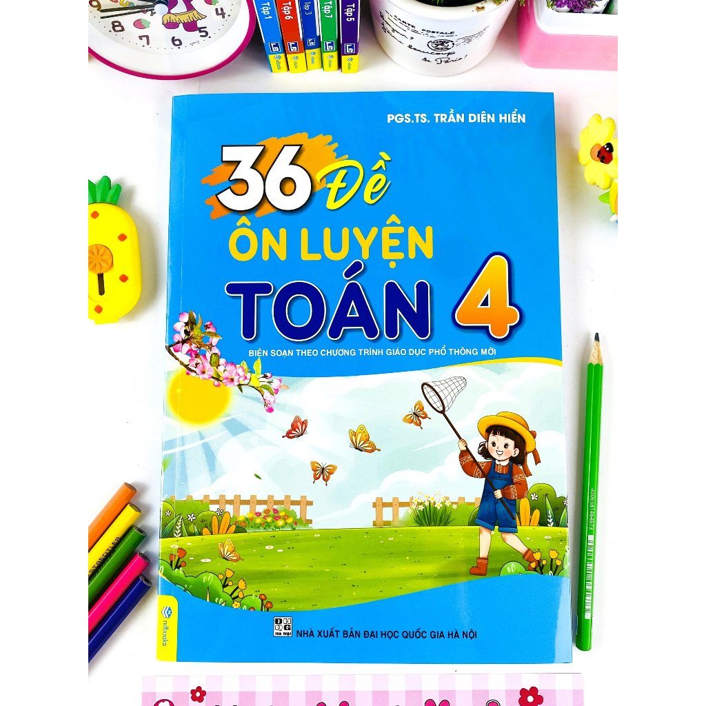 Sách - 36 Đề Ôn Luyện Toán 4 - Biên soạn theo chương trình GDPT mới - ndbooks