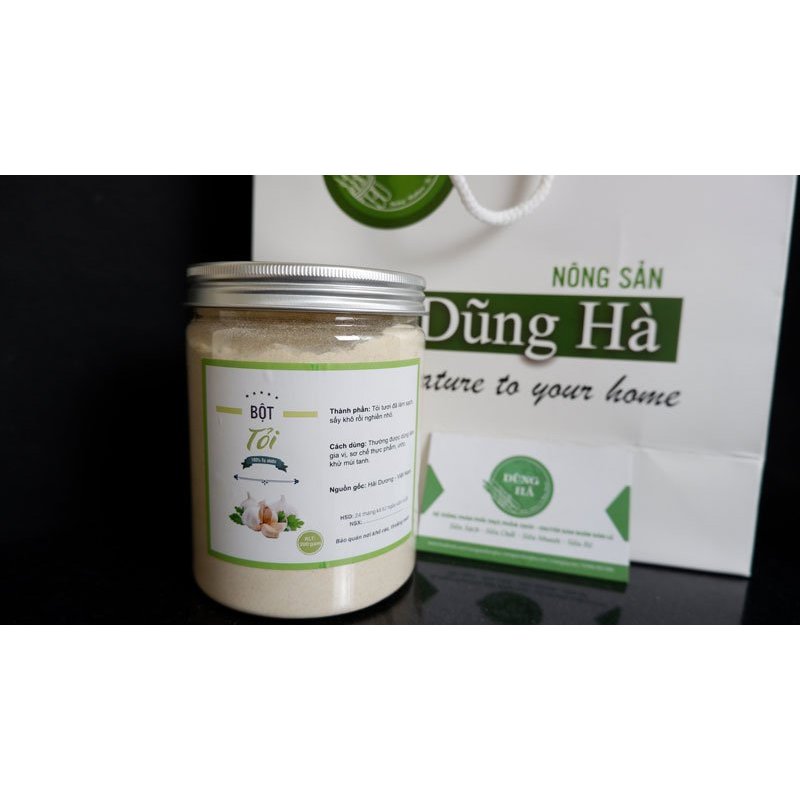 Bột tỏi nguyên chất chọn lọc loại 1  / Hàng đã được kiểm định