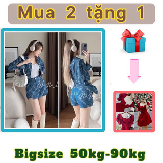 Set 3 món chân váy kèm áo trắng