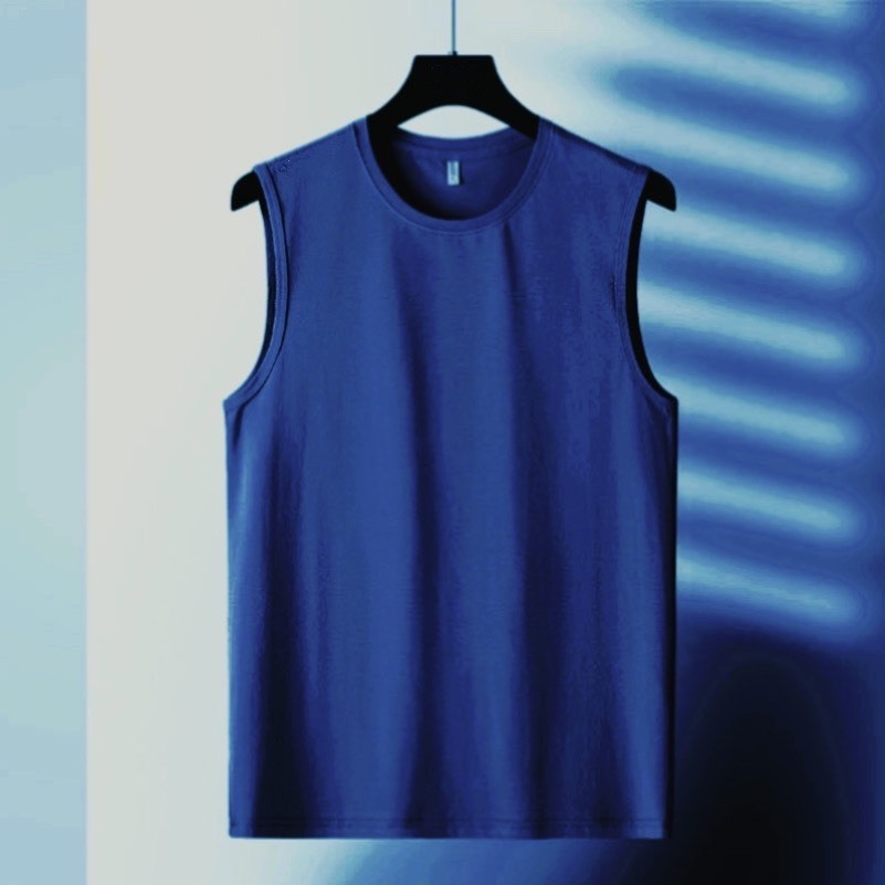 Áo 3 lỗ thun lạnh nam, áo ba lỗ trơn nam thể thao co giãn 4 chiều BL002