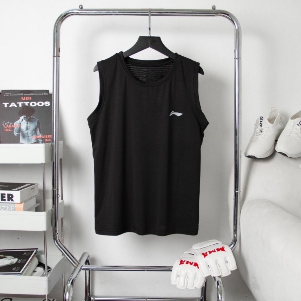 Áo ba lỗ nam thể thao, áo 3 lỗ nam thun lạnh co giãn 4 chiều BL007