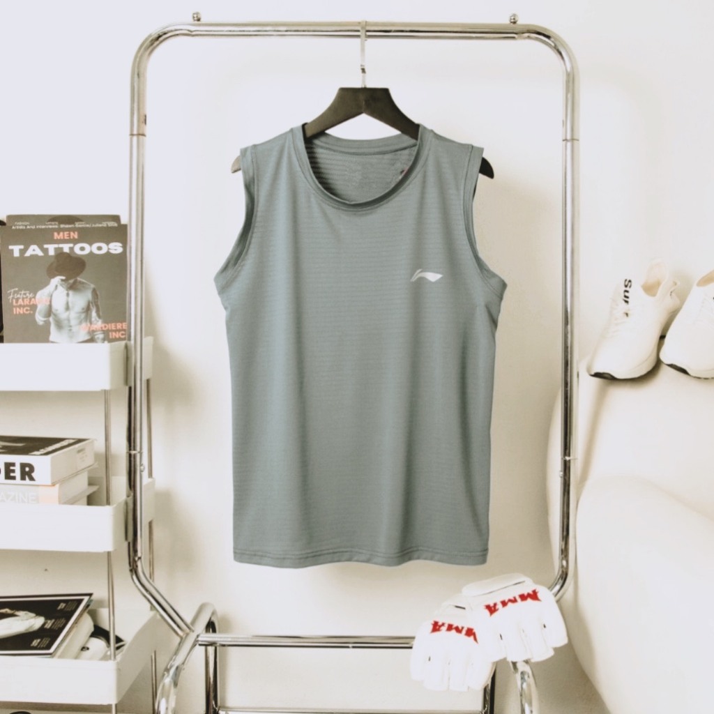 Áo ba lỗ nam thể thao, áo 3 lỗ nam thun lạnh co giãn 4 chiều BL007