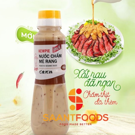Nước chấm mè rang Kewpie 180ml