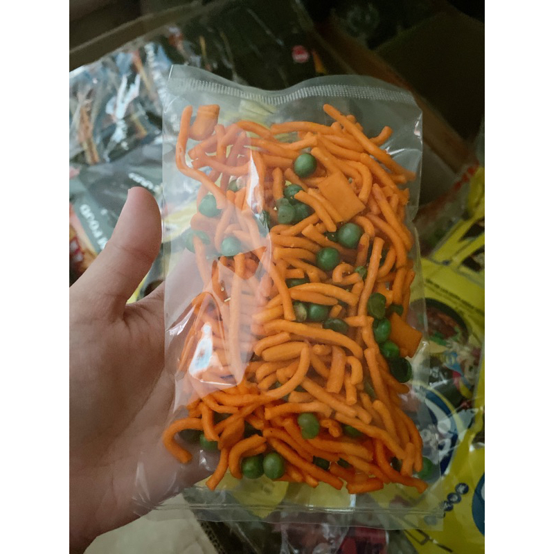 Set 4 gói snack đã đóng sẵn túi