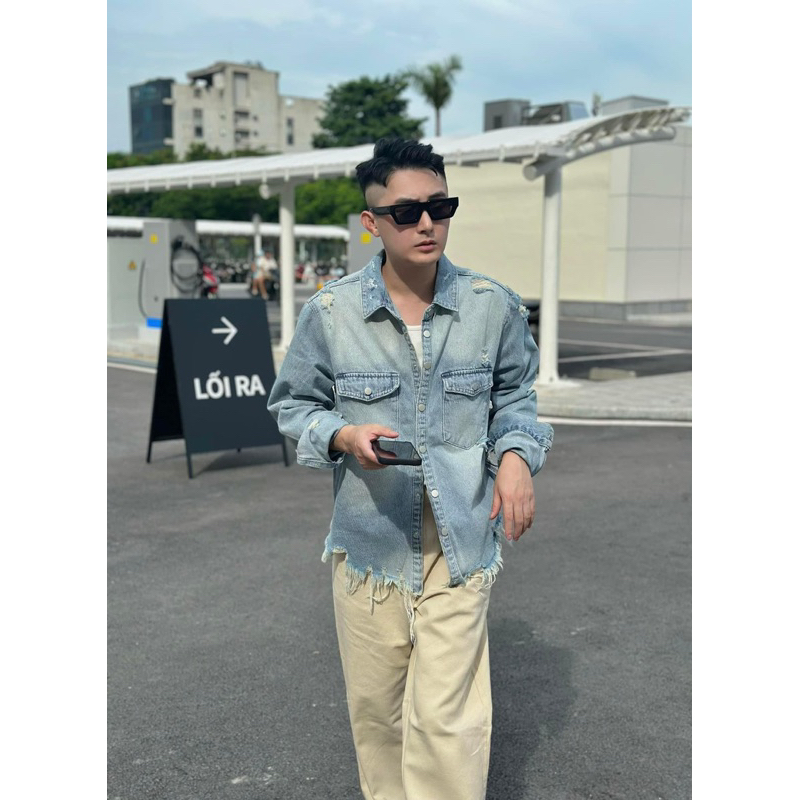 Áo Khoác Denim By H2-Hot