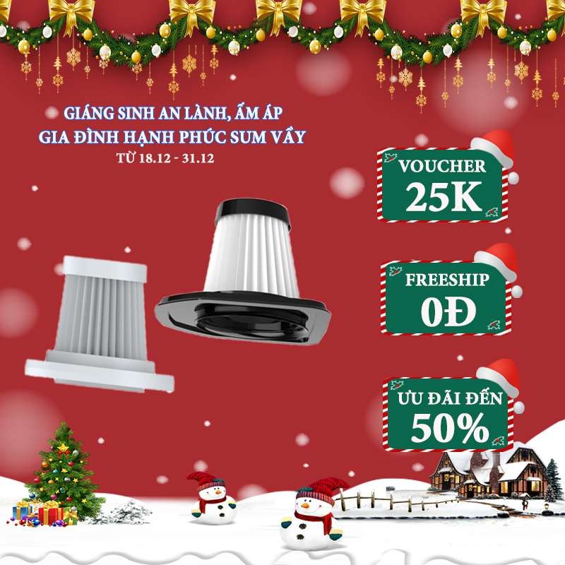 Lõi lọc máy hút bụi mini HANDY dùng cho các loại máy MHB 01, 02, 03, 04