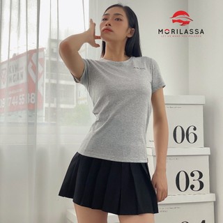 Áo thun nữ basic cổ tròn form suông MORILASSA