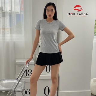 Áo thun nữ basic cổ tròn form suông MORILASSA