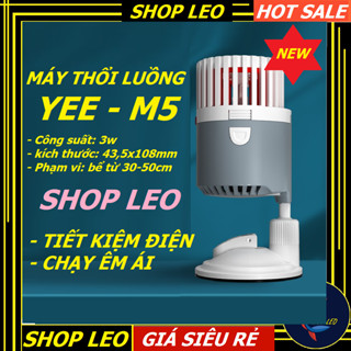 Máy thổi luồng YEE -M5 cao cấp - Quạt thổi luồng chohồ cá cảnh - máy tạo sóng bể cá cảnh - shopleo