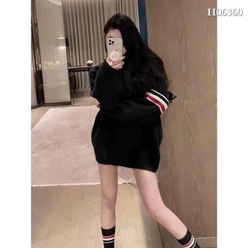 Áo Sweater Nỉ Thom From Rộng Unisex Chất Nỉ Dày Dặn Xịn Xò