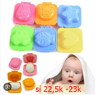 Khuôn cơm bento set 6 cái