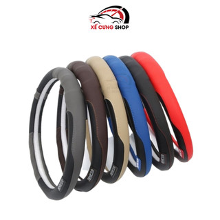 Bọc vô lăng sparco vân cacbon tem kim loại cao cấp cho các dòng xe