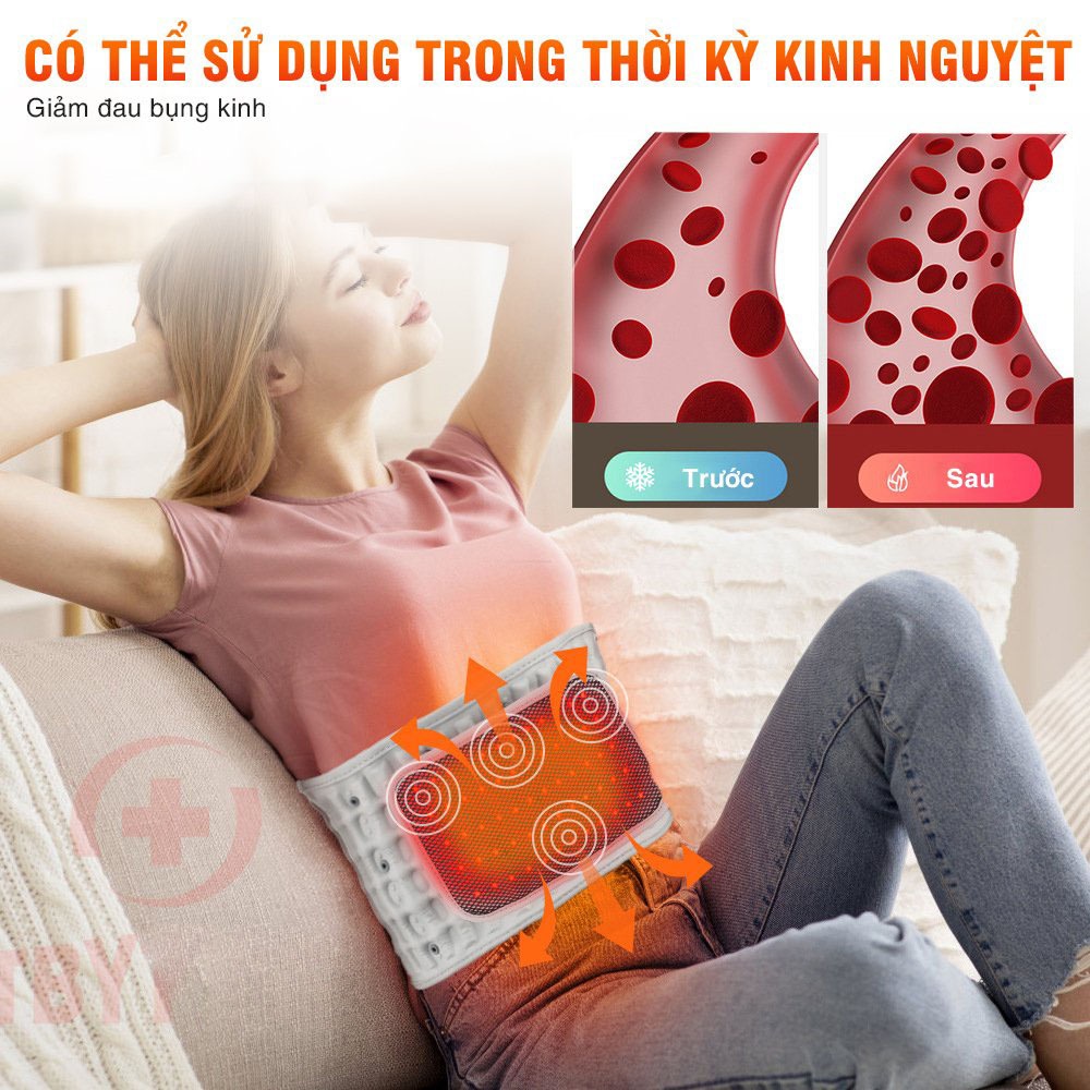 💥 Đai Hơi Kéo Dãn Cột Sống Lưng ✅ Đai Lưng Kéo Giãn Định Hình Cột Sống Lưng Cao Cấp Z5, Massage Thư Giãn Loại Bỏ Đau Mỏi